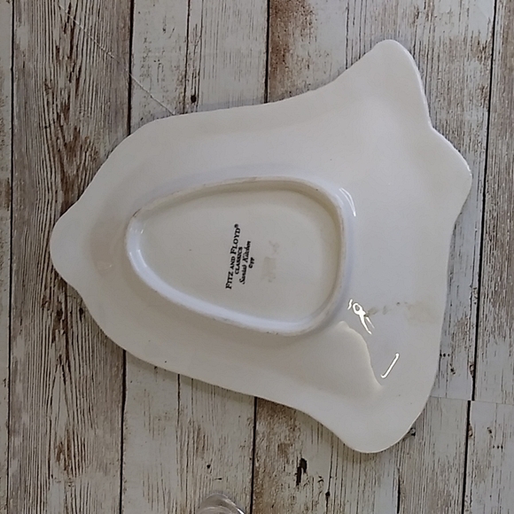 Two Christmas tree tray server 7.5 in - Picture 4 of 6